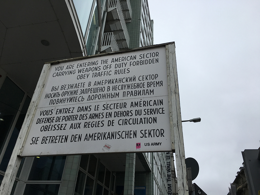 Checkpoint Charlie Signs