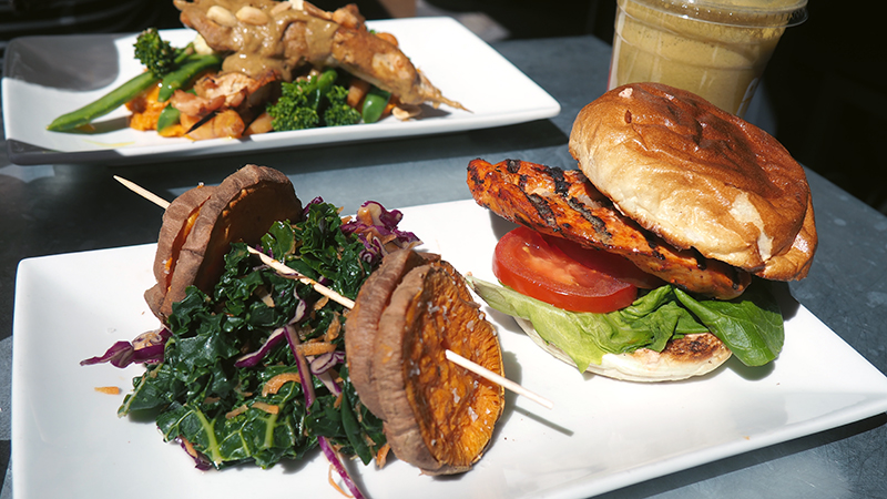 Harissa Chicken Burger - Prep Fitness Kitchen