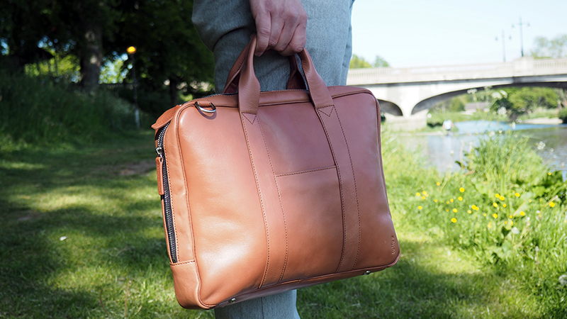 Toffee Leather Briefcase