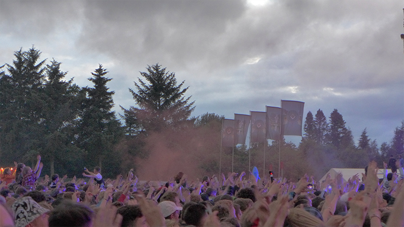 T in the Park Crowd