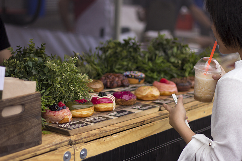 Doughnuts at Smorgasburg Los Angeles