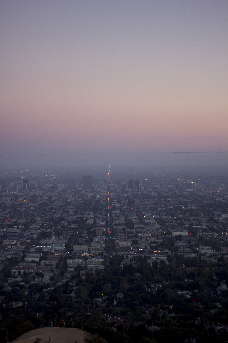 View over Los Angeles