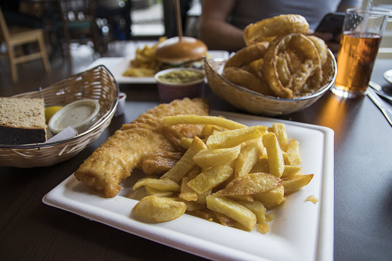 Fish and Chips from Real Food Cafe