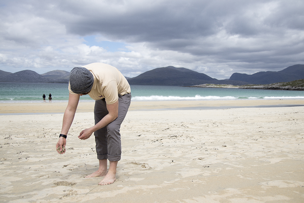 Golden sands of Luskentyre beach