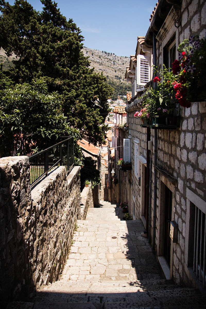 Alleys in Dubrovnik