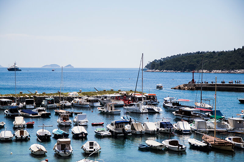 View of Dubrovnik Marina