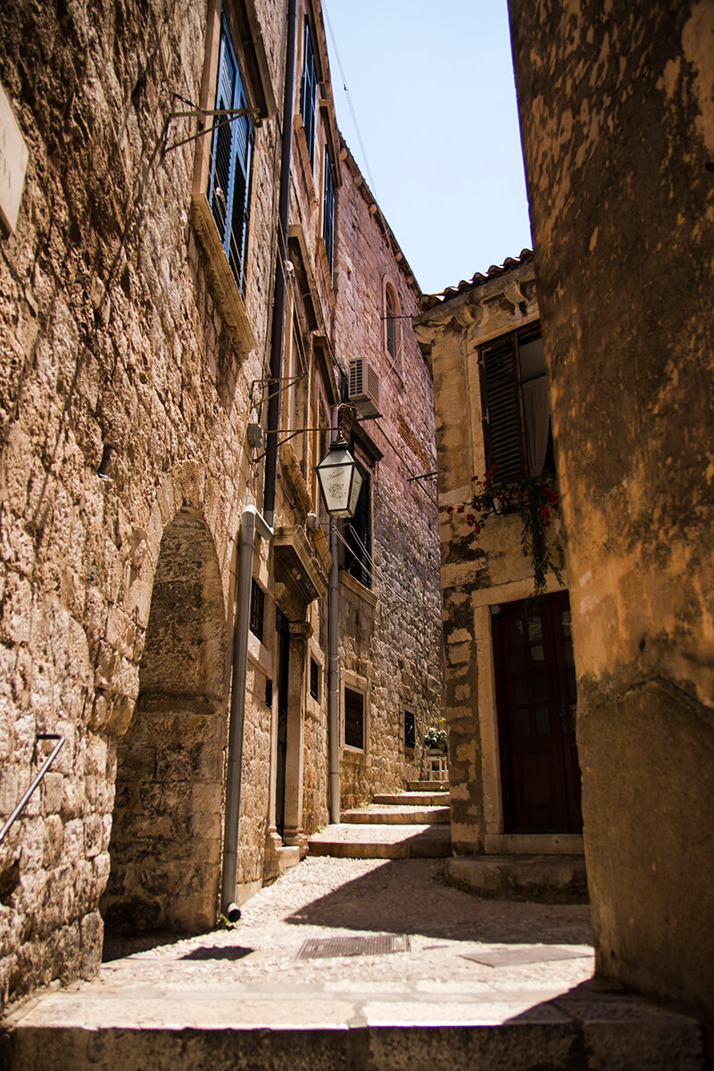 Alleys in Dubrovnik