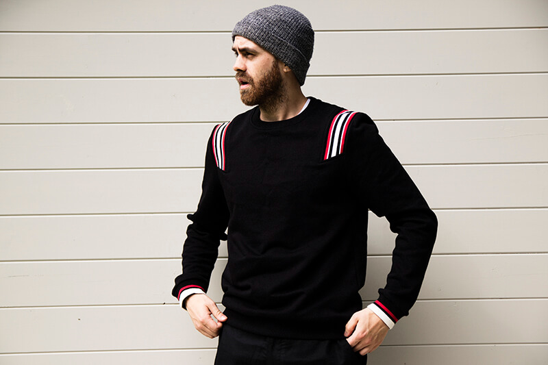 Topman Red & White Jumper