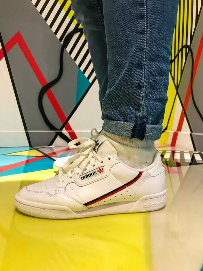 adidas continental 80 trainers