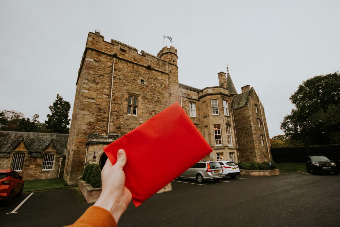 Visiting Carberry Tower with Red Letter Days